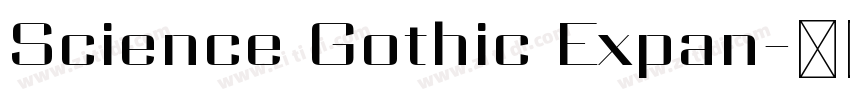Science Gothic Expan字体转换 Science Gothic Expan字体转换